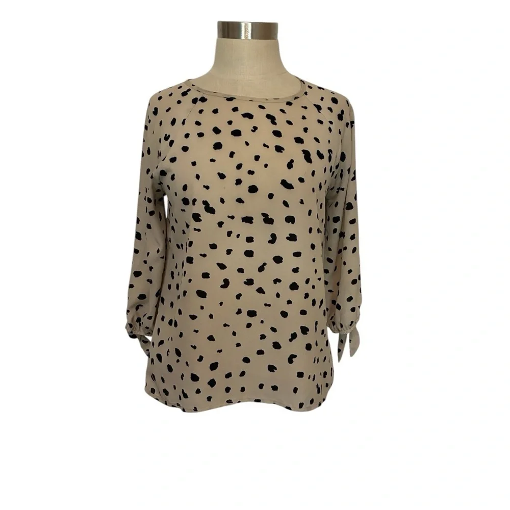 Papermoon tie-sleeve blouse - Picture 2 of 11